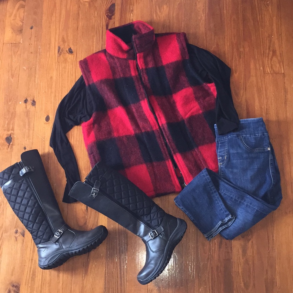 Buffalo Plaid Vest
